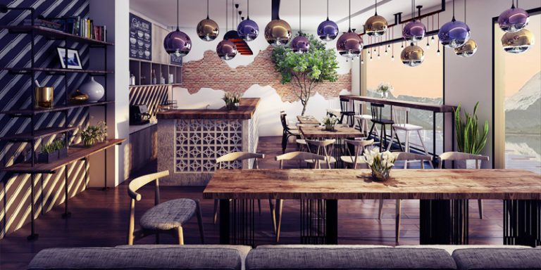 Thiết kế nội thất quán cafe đẹp và chất