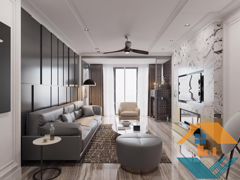 Nội thất chung cư mang phong cách hiện đại sang trọng