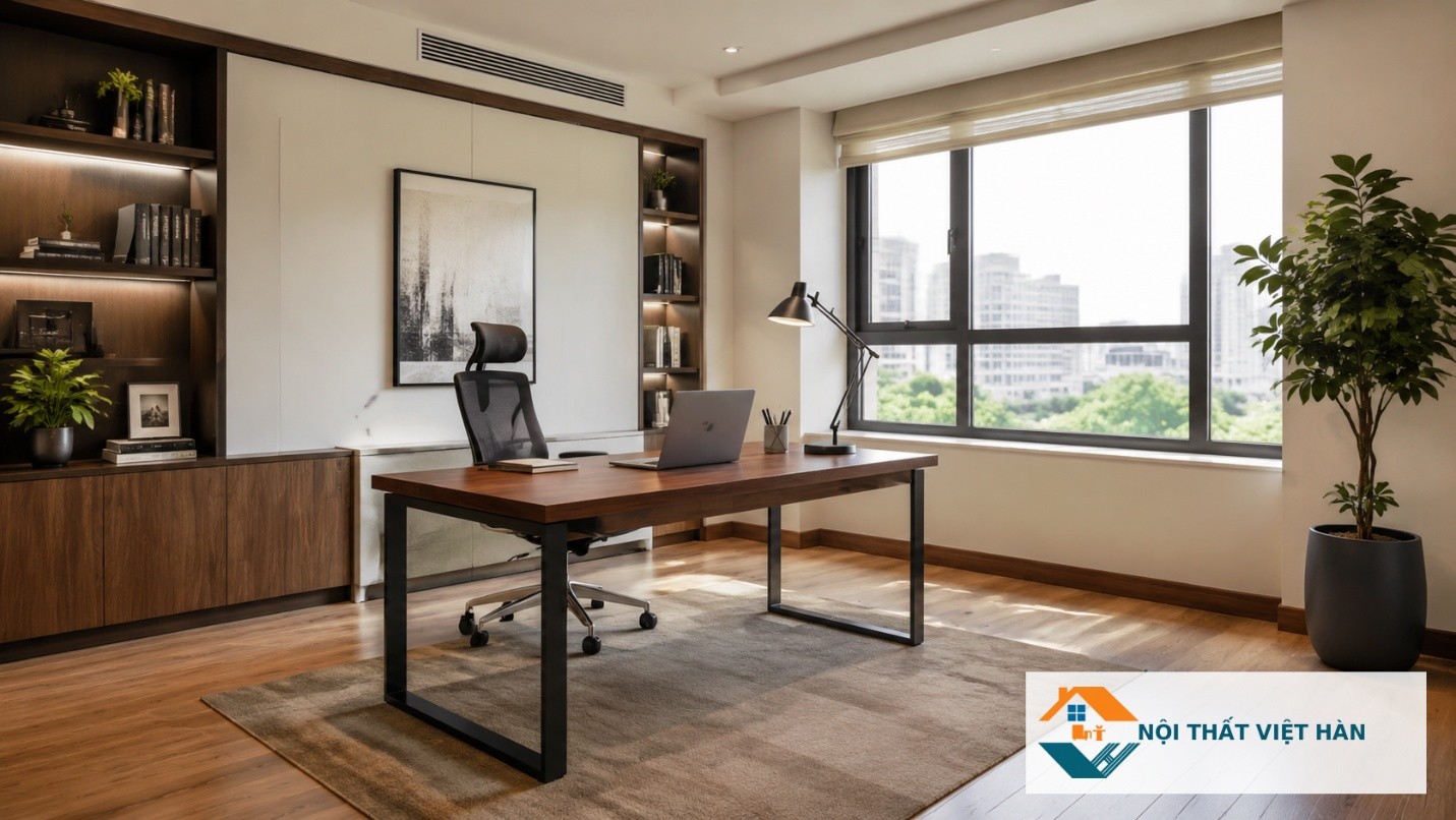 Bàn Làm Việc – Đẹp Nhưng Phải Phù Hợp Với Không Gian