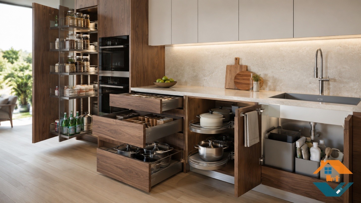 Tủ Bếp – Cách Lựa Chọn Sao Cho Phù Hợp