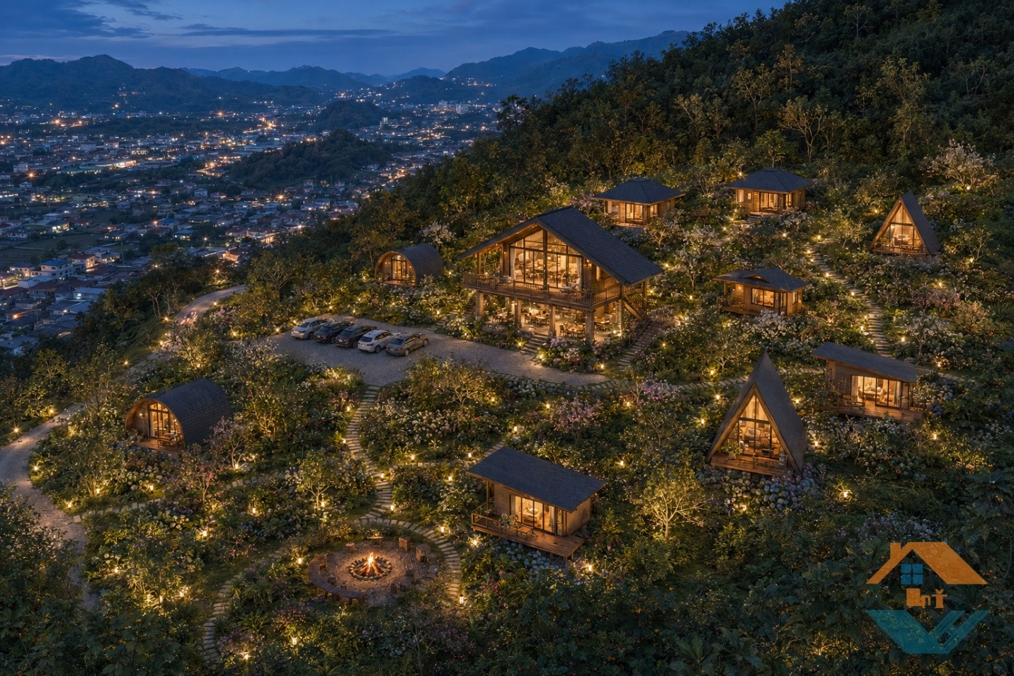 Mountain View Homestay Mộc Châu – Khu Nghỉ Dưỡng Nhỏ Giữa Vườn Cây Trên Sườn Đồi